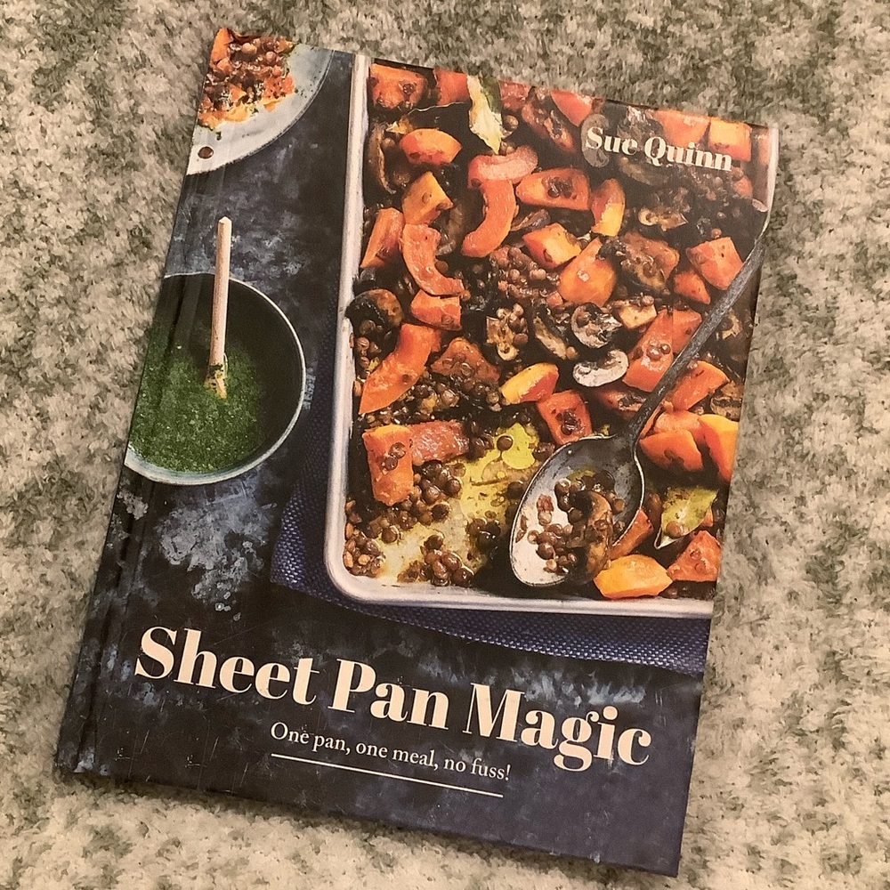 Vibrant Fall Sheet Pan Magic Cookbook by Sue Quinn Crate & Barrel Resale